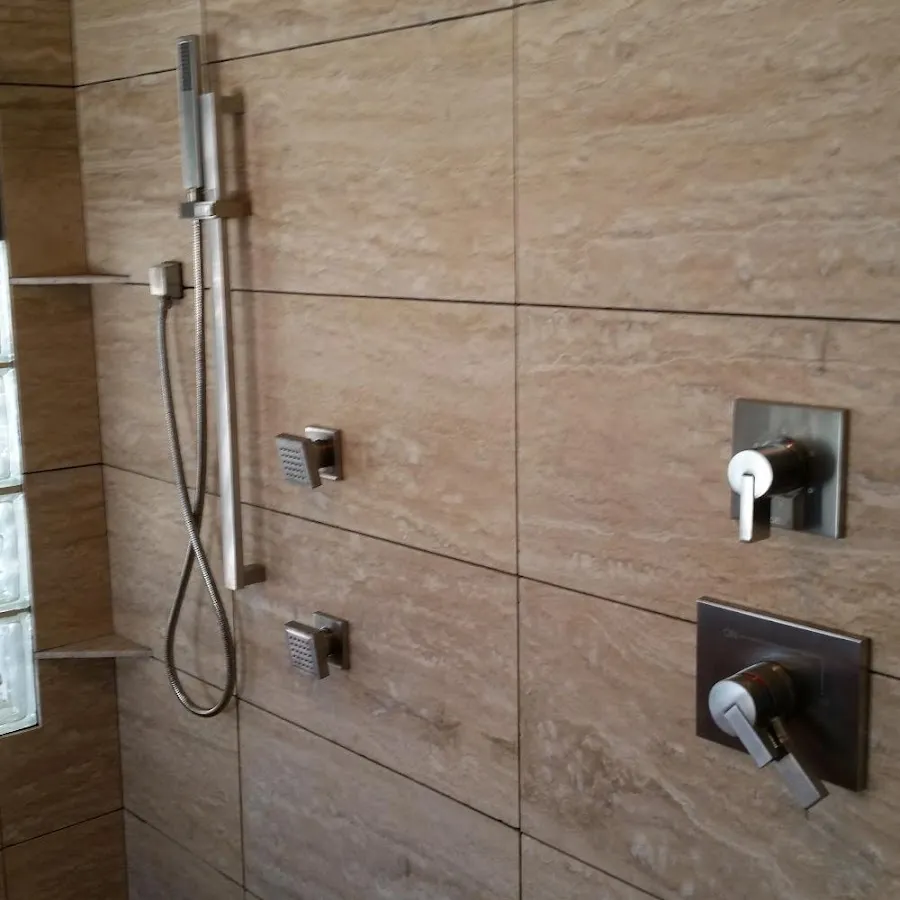 Shower fixture installation for Water Heater Replacement in Downingtown
